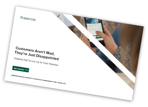 Forrester Chatbot Study cover